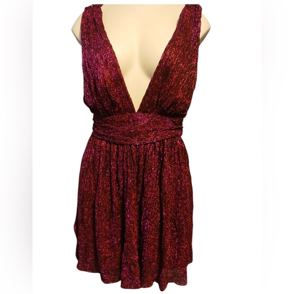 Lulu's Burgundy Backless Dress - Picture 11 of 13